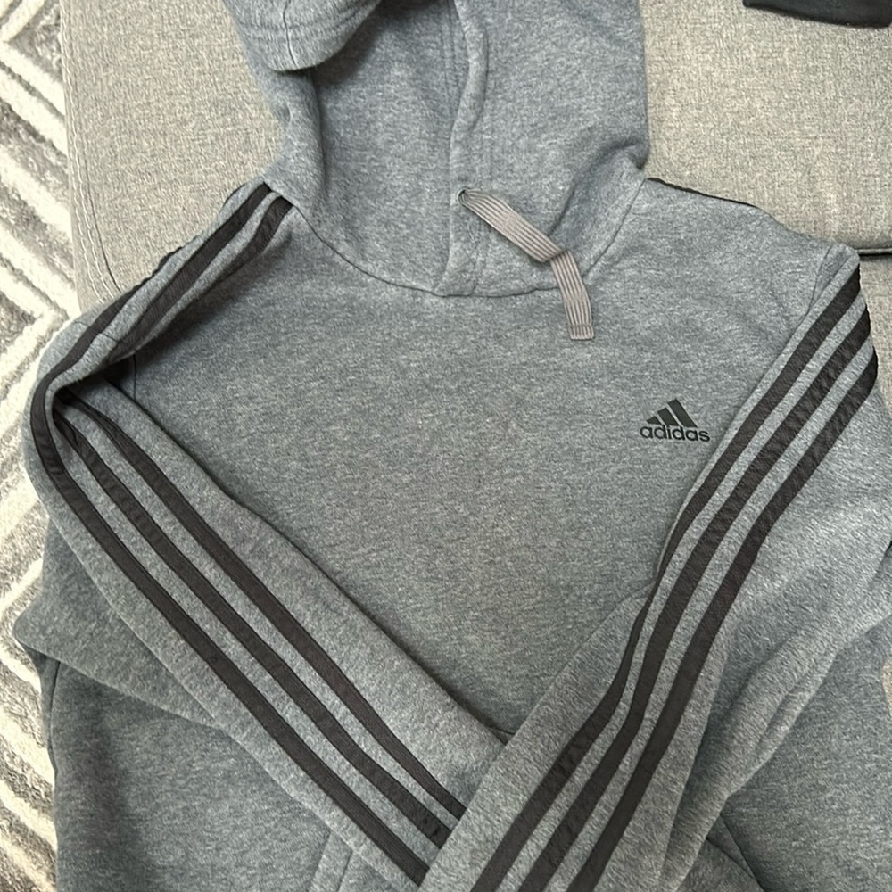 Adidas Charcoal hoodie